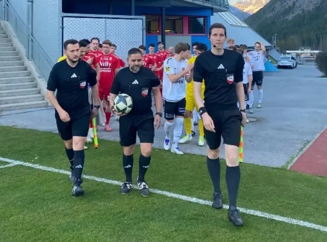 SC Imst vs. SVG Reichenau. Ein Spiel in zweiten Etappen. Der zweite Einlauf wurde mit der 72. Spielminute fortgesetzt. | Foto: SVR