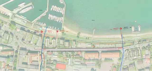 Zwischen Lochau und Bregenz