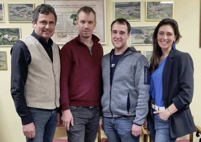 In Etzelsreith in der Gemeinde Pernegg übernimmt Niklas Winkelhofer die Ortsvorstehung von Rene Tressl. | Foto: Gemeinde Pernegg / Waldviertel