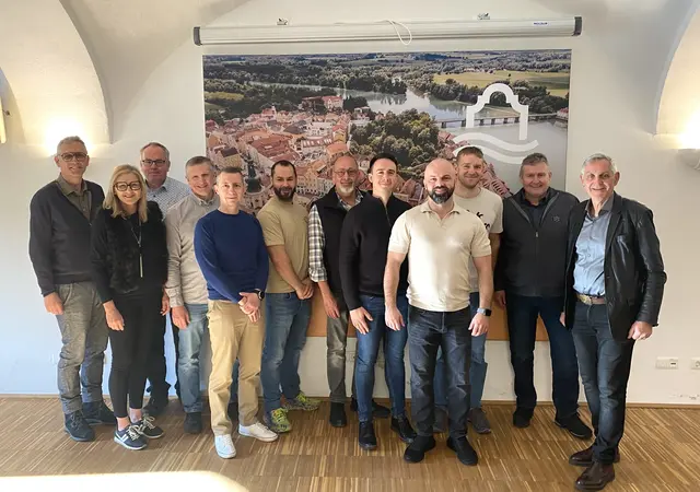 Oberösterreichs und Salzburgs Polizei-Chefs tagten in Schärding