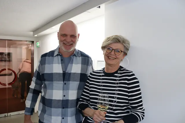 Gemeinderat Martin Raffeiner und Marion Chodakowsky.  | Foto: Elisabeth Zangerl