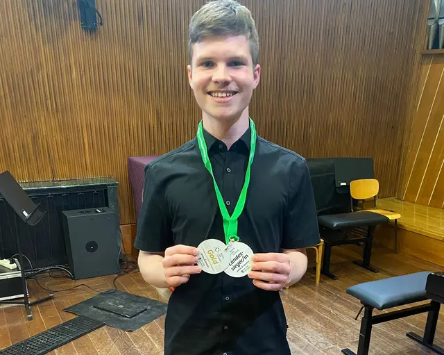 Auch Michael Hausmann zählte zu den großen Abräumern.  | Foto: Musikschule Gleisdorf 