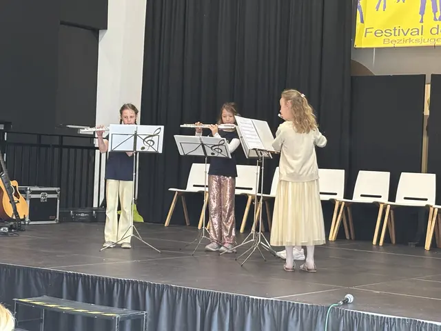 Flötengruppe „Štiri Flavti“, Musikschule Südkärnten St. Kanzian | Foto: MeinBezirk.at