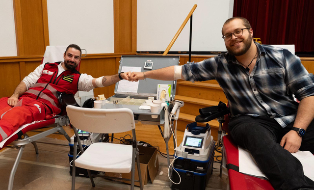 Purkersdorfer Stadtsaal wird Ort einer Bludspendeaktion