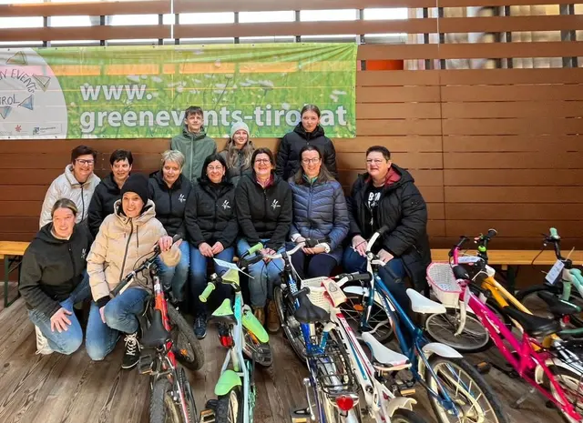 Das Kernteam der Radbörse: Radfelder Bäuerinnen und Familien- und Kinderfreundliche Gemeinde Radfeld | Foto: Radfelder Bäuerinnen