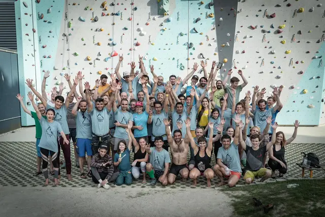 In der Donaustadt kann für "Miteinander am Berg" geklettert werden. | Foto: Miteinander am Berg