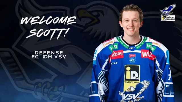 Scott Walford wird ab sofort die Verteidigung der Mannschaft verstärken. | Foto: EC iDM VSV