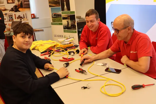 Ein praktisches Verlängerungskabel zum Mitnehmen | Foto: Gerhard Langmann