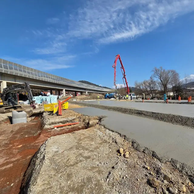 Das Fundament für das neue Rüsthaus ist fertig, jetzt beginnt der Hochbau.  | Foto: FF Kindberg-Stadt