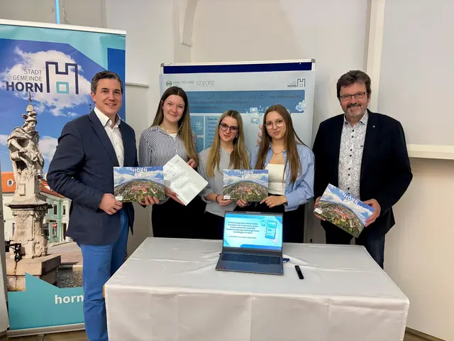 Ein besonderes Highlight war das Projekt von Marlene Redl, Lara Haberl und Anika Deimel. | Foto: Markus Kahrer