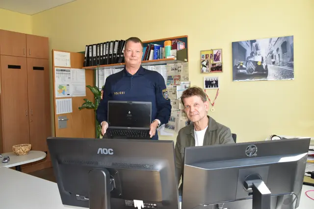 Kriminalstatistik im Bezirk Baden zeigt Trend von Cyber-Kriminalität