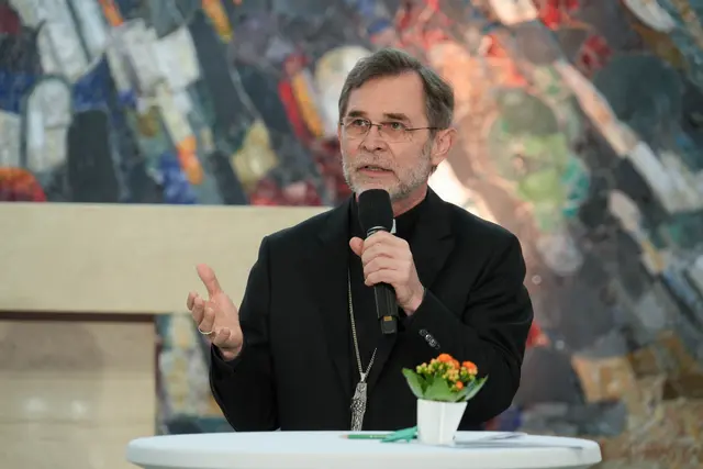 Erzbischof Grünwidl sieht in dem Projekt möglicherweise auch eine Lösung für weitere Kirchen in Österreich und Europa. | Foto: Sade Jerabek/MeinBezirk