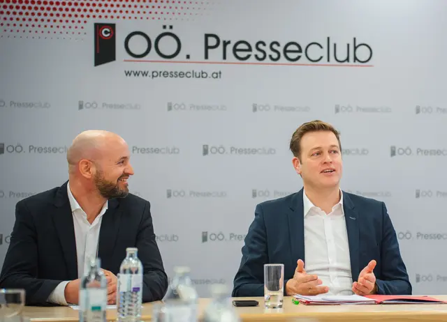 Severin Mayr und Stefan Kaineder. | Foto: Grüne OÖ