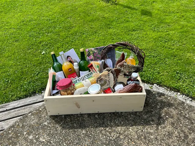 Als Hauptpreis winkt ein reich gefüllter Geschenkkorb mit Produkten der Aussteller.