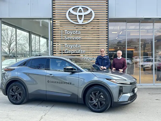 Toyota Aktionswochen warten jetzt im Autozentrum Jagersberger anlässlich einer Markteinführung. | Foto: Jagersberger