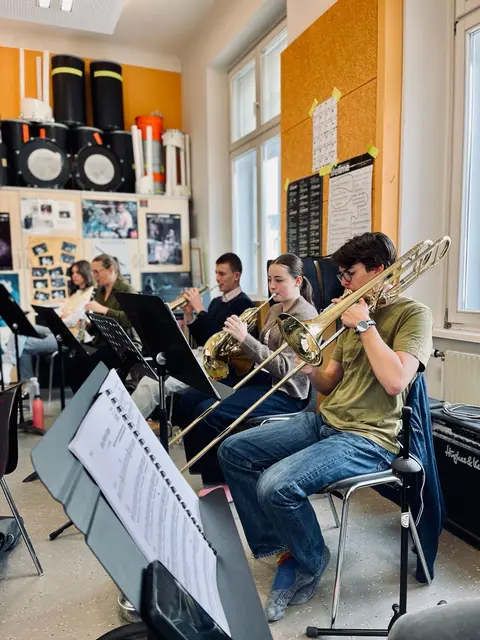 Das Orchester der Musikschule übt bereits fleißig. | Foto: Günther Fiala