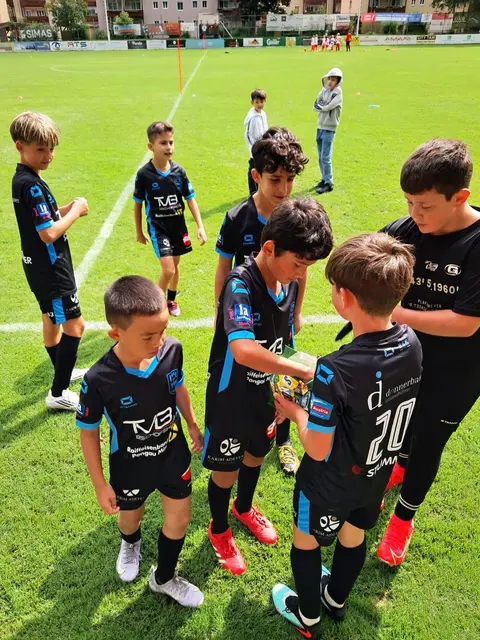 Die Fußballprofis von morgen in Aktion. | Foto: BSK 1933