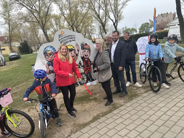 Offizielle Eröffnung der neuen Rätseltouren um den Neusiedler See.  | Foto: Stefan Schneider/MeinBezirk
