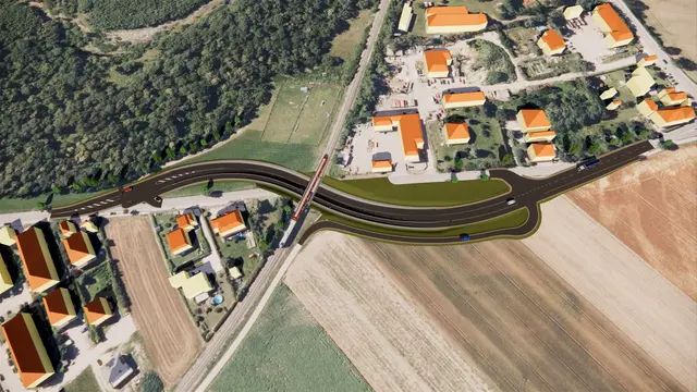 Visualisierungen: Das Land Niederösterreich investiert 1,5 Millionen Euro in die Auflösung der Eisenbahnkreuzung in Lanzenkirchen.  | Foto: ÖBB