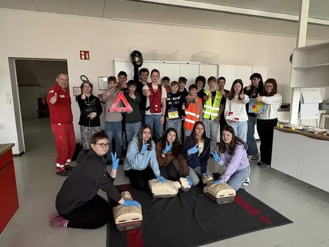 Erste-Hilfe-Kurs für Mittelschüler in Kautzen