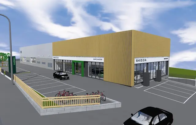 So wird das Gelände aussehen, wenn alle Arbeiten abgeschlossen sind; im Sommer 2027 soll es so weit sein. | Foto: Rendering: Herbitschek