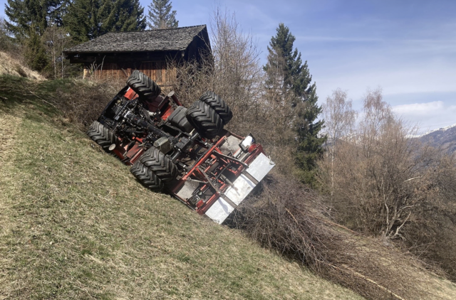 Der Landwirt wurde laut Unterdorfer leicht verletzt. | Foto: Stützpunkt-Feuerwehr Winklern