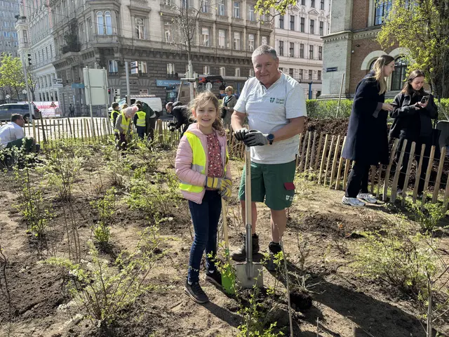 Die Kids waren begeisterte Gärtnerinnen und Gärtner. | Foto: Fabian Franz/MeinBezirk