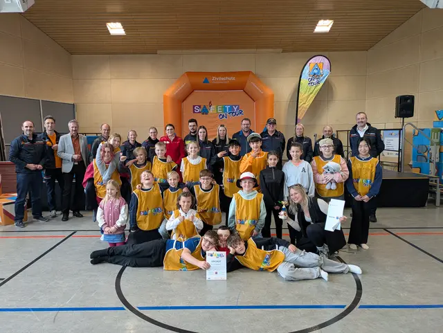 Heimsieg für die 4b der Volksschule Luftenberg