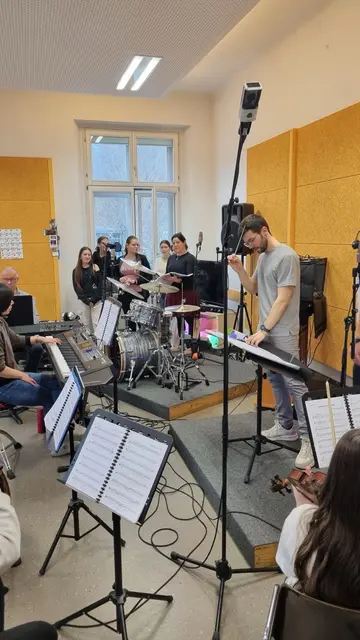 Musikprobe in der Musikschule. | Foto: Günther Fiala