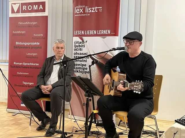 Max Prenner trug musikalisch zum Thema bei