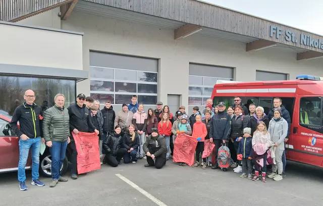 Die Müllsammlung in St.Nikolai im Sausal !