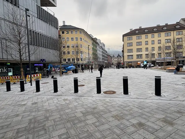 Poller im Bereich des Bozner Platzes. | Foto: MeinBezirk