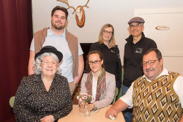 Urwitzig und kurzweilig war es beim Blind Date in St. Valentin