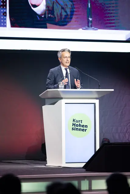 "Ja, ich will Grazer Bürgermeister werden", formulierte Kurt Hohensinner das Ziel der ÖVP. | Foto: Benjamin Gasser