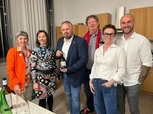 Fleißiges Team der Gemeinde