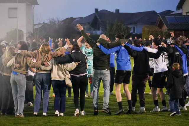 Am Ende des Tages durfte sich der SV Großpetersdorf über weitere drei Punkte freuen. | Foto: Angelina Kaiser