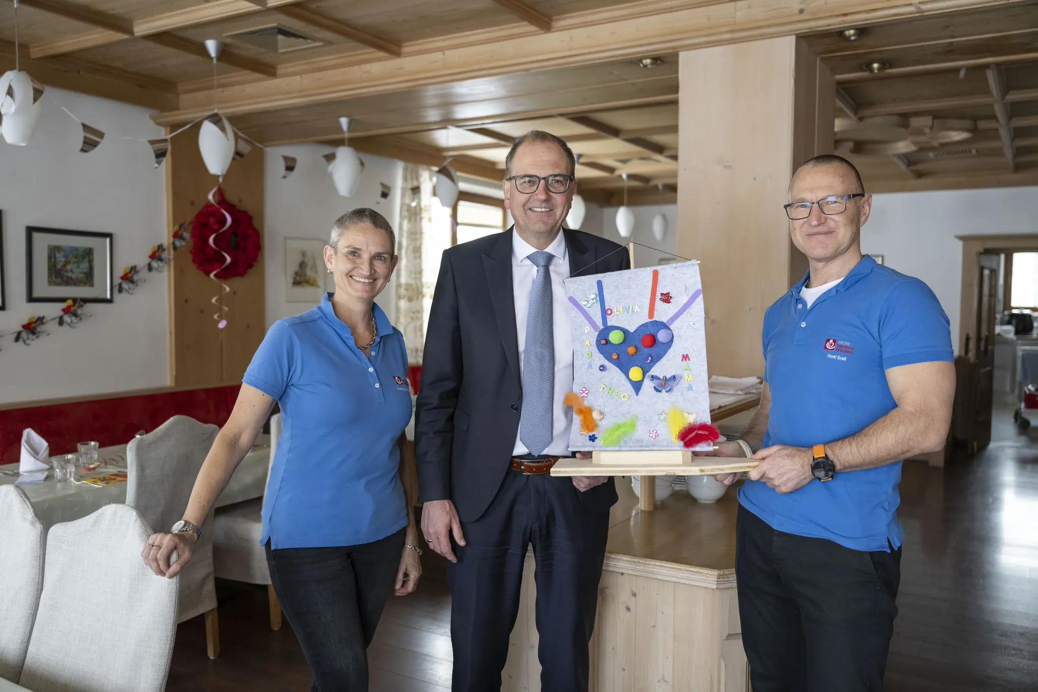 TIWAG visits: Arche Herzensbrücken offers families with sick children a ...