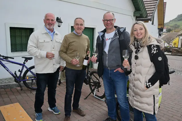 Roman Bayer begrüßte Bürgermeister Herwig Graf 