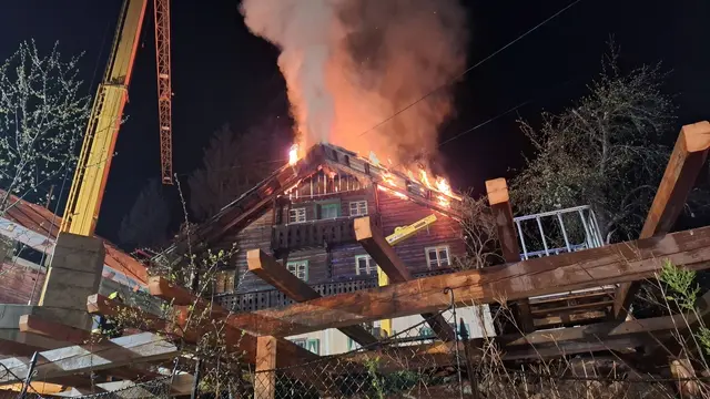 Einfamilienhaus im Mölltal stand in Flammen