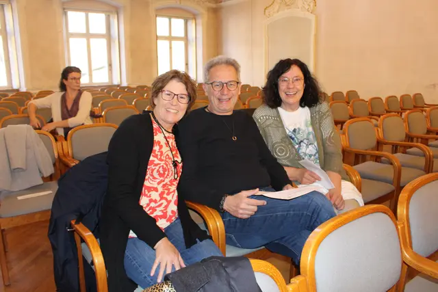 Stammgäste seit Beginn: Karin, Klaus und Mona