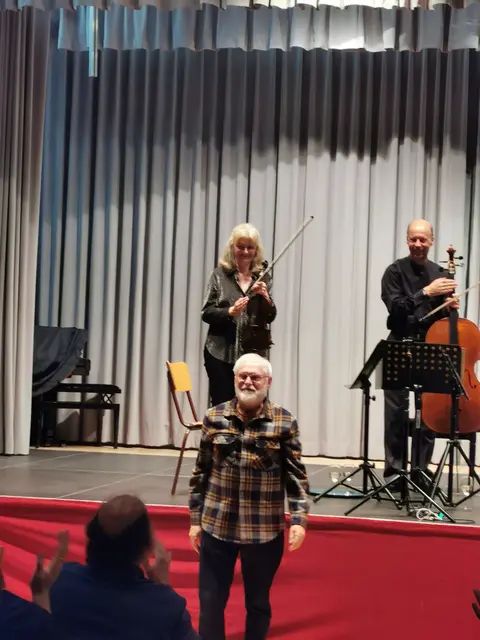 Der Kumberger Komponist Franz Zebinger wurde anlässlich seines Jubiläumsjahres mit der Darbietungen einiger seiner Werke geehrt. | Foto: Hermine Arnold