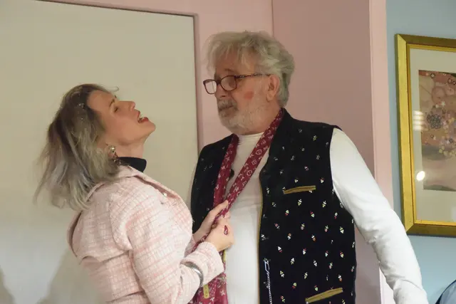 Adelige im Liebestaumel: Maria Schrei und Ernst Kloiber. | Foto: MeinBezirk/Elisabeth Kloiber