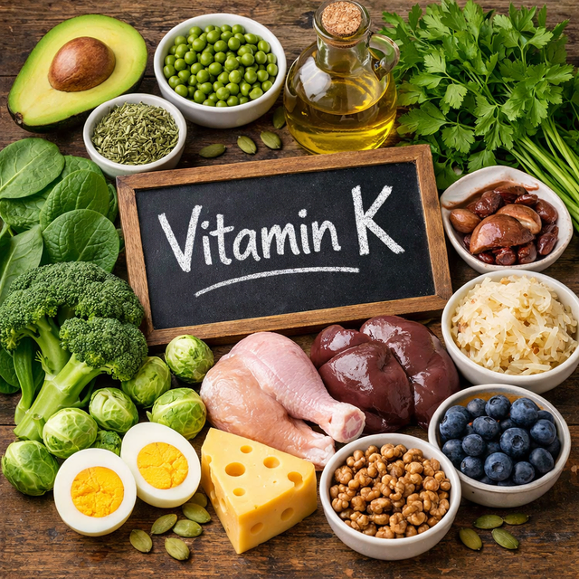 Vitamin K-reiche Lebensmittel | Foto: Felix© Apotheke Molln_KI