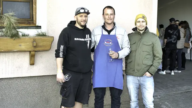 David Lausegger, Florian Scheibenreif und Georg Krummer | Foto: Markus Achleitner