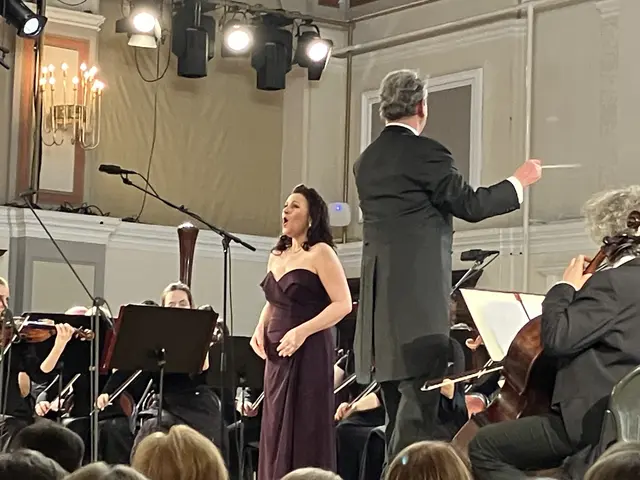 Sopranistin Cornelia Hübsch interpretierte die "Vier letzten Lieder" von Richard Strauss.