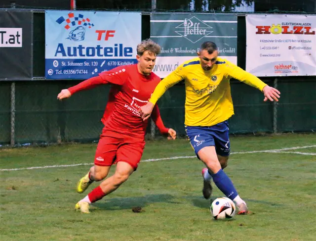 Felix Hinterseer (St. Johann 1b) gegen Mahir Iftic (Reith)