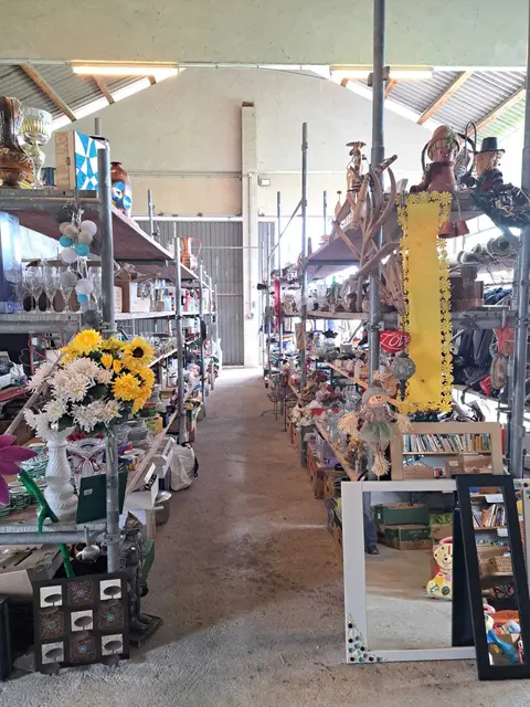 Bild vom letzten Flohmarkt des Siedlervereins. | Foto: Siedlerverein Mitterkirchen