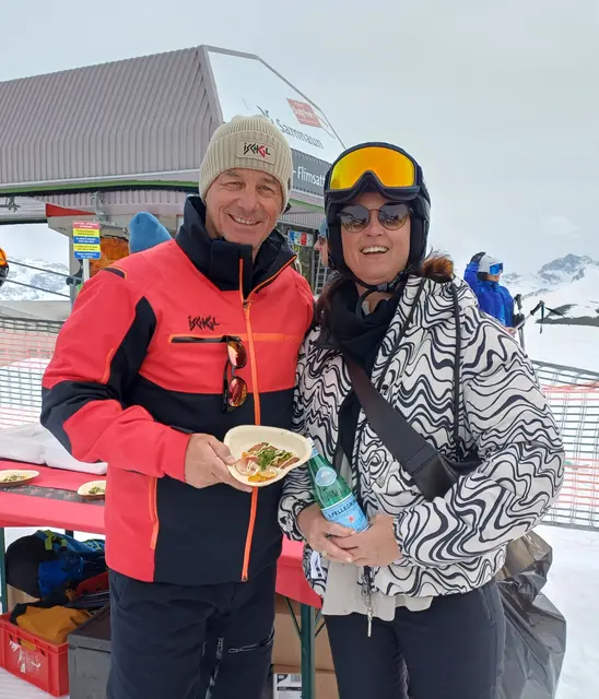 Thomas Köhle (Geschäftsführer des TVB Paznaun-Ischgl) mit seiner Frau Loredana | Foto: Monika Hammerl