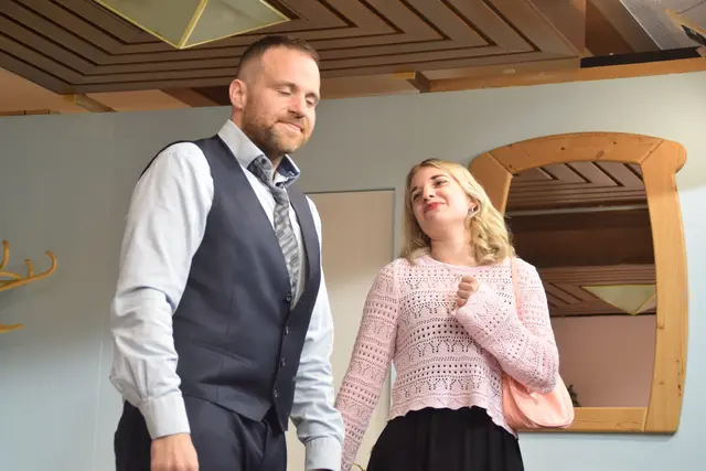 Haben sich ebenfalls gefunden: Bernhard Schönwetter und Lena Neuherz.  | Foto: MeinBezirk/Elisabeth Kloiber