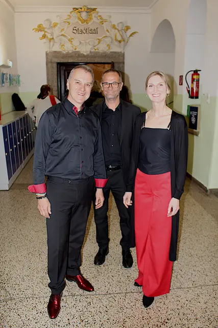 Joe Laube (Akkordeon) und Ewald Brandstätter (Klavier)